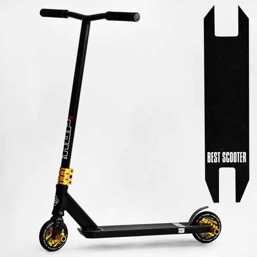 Самокат трюковий Best Scooter Hop Pro Black (115638) фото 8