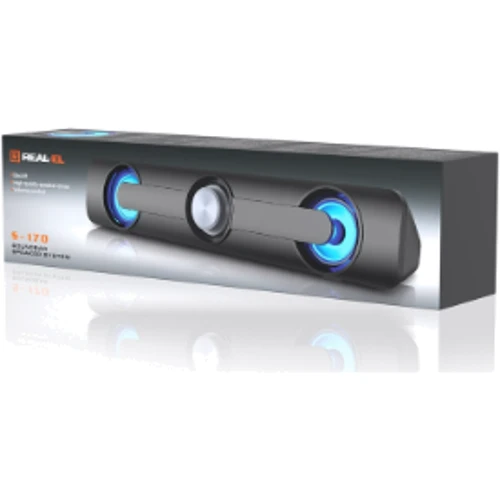 Акустика REAL-EL S-170 6W Black (EL121100013): AM / FM радио нет