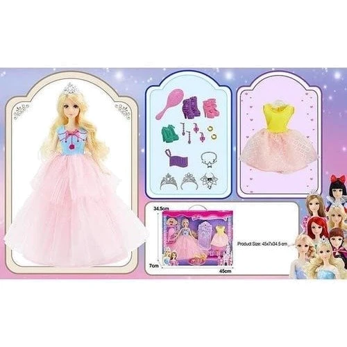 Кукольный набор MIC Princess с аксессуарами (91062E): Возраст от 3 лет