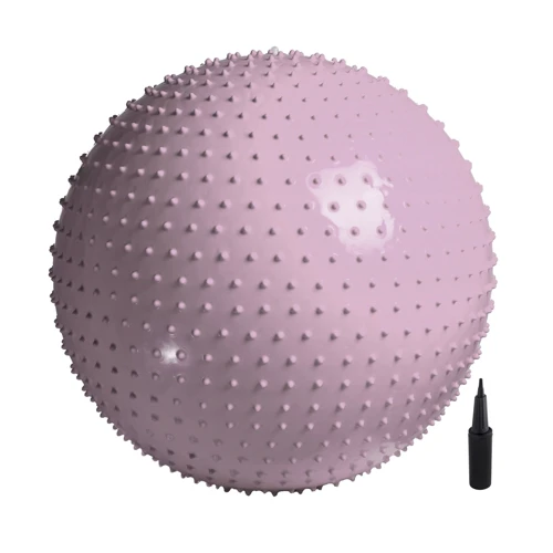 Мяч для фитнеса 4FIZJO Anti-Burst Pink массажный 65 см (4FJ0617)