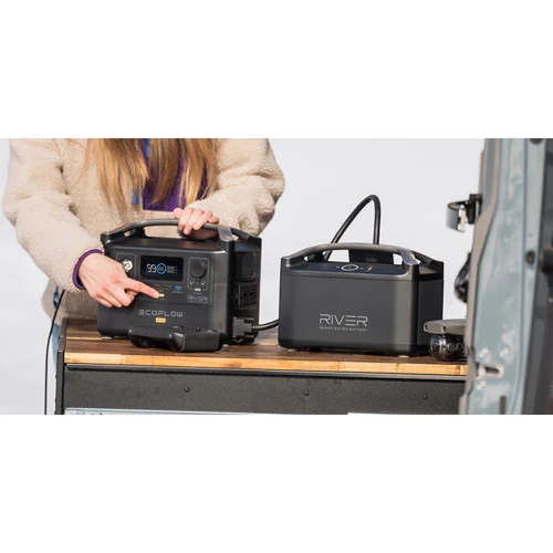 Зарядная станция EcoFlow RIVER Pro 720Wh 200000mAh 600W Black (EFRIVER600PRO) Международная версия: Разъемы для подзарядки Зарядка от солнечной панели, Зарядка от сети, Зарядка от автомобиля