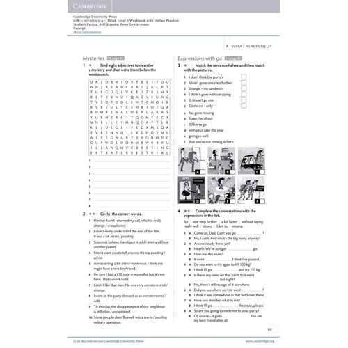 Think 3: Workbook with Online Practice: Жанр Учебники и пособия