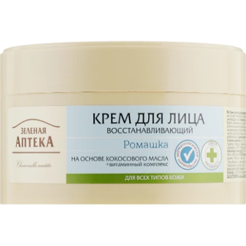 Зеленая Аптека Крем для лица ромашка 200 ml: Пол Для женщин