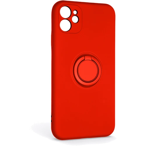 Чехол для iPhone ArmorStandart Icon Ring Red for iPhone 11 (ARM68642)