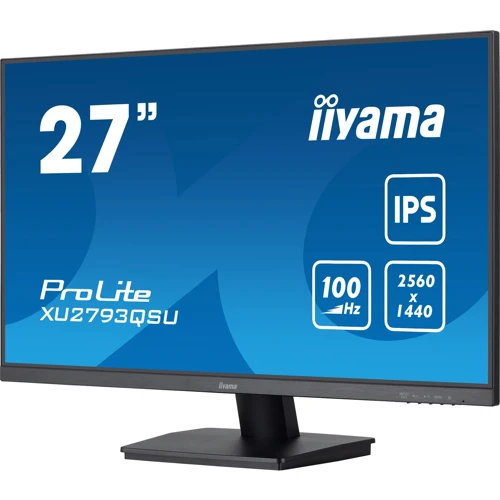 Монітор Iiyama ProLite XU2793QSU-B6: Формат зображення 16:9