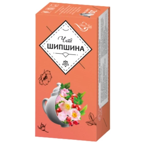 Чай Наш Чай із плодів шипшини 4х20 шт (4820183250384)