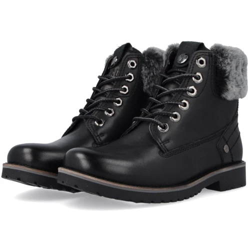 Черевики Wrangler Alaska Leater WL12523A-062 38 чорна натуральна шкіра зима фото 4