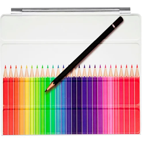 Чехол Hi-Fun для iPad 2 Карандаши (VV385-FC2-02)