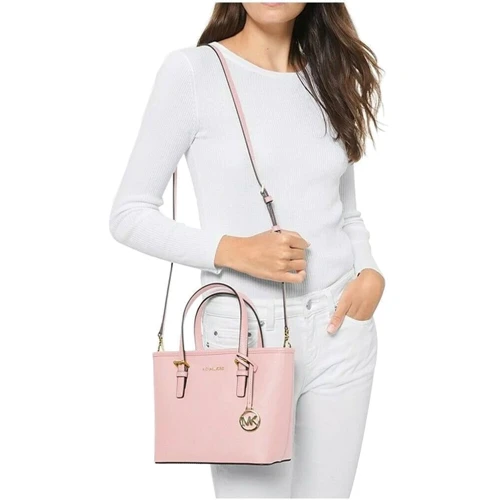 Жіноча сумка тоут Michael Kors рожева (193599759494): Застібка Блискавка