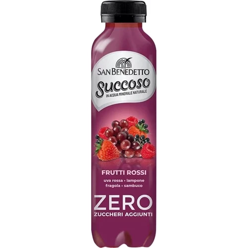 Напиток сокосодержащий San Benedetto Succoso Zero Frutti Rossa 0.4 л (8001620015643)