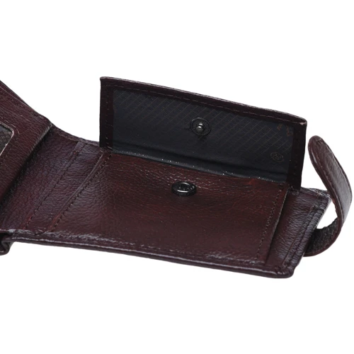 Чоловіче портмоне Horse Imperial коричневе (K1023-brown): Матеріал Натуральна шкіра