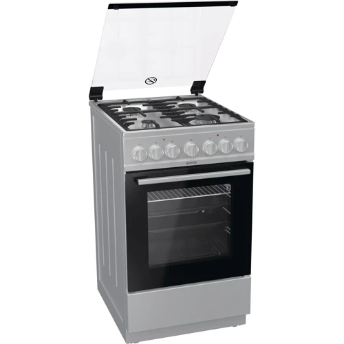 Плита комбінована Gorenje K5241XF: Тип пристрою комбінована плита
