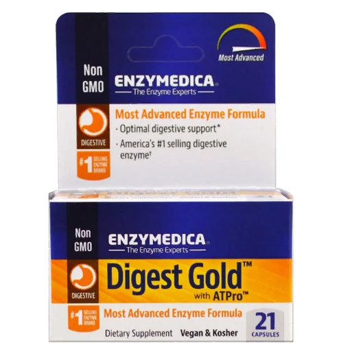Enzymedica Digest Gold with ATPro Пищеварительные ферменты 21 капсула
