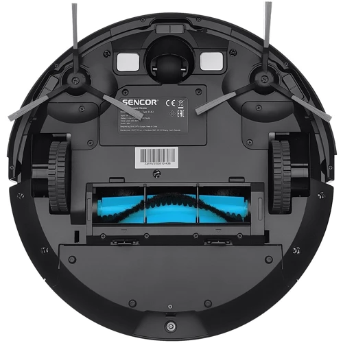 Робот уборщик Sencor SRV 3160TQ: Дополнительно 2 в 1, Программирование уборок, Обнаружение препятствий, Низкий уровень шума, Циклонная система филь