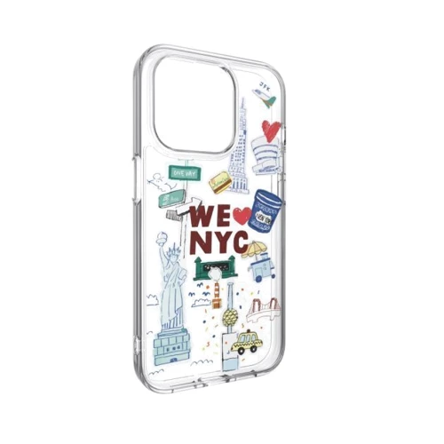 Чехол для iPhone SwitchEasy City MagSafe Case New York (SPH56P186NY23) for iPhone 15 Pro: Материалы поликарбонат и полиуретан