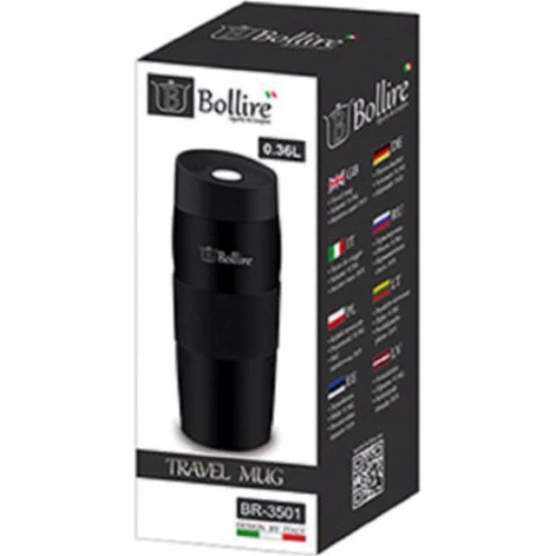 Термокружка Bollire BR 3501 (0,36л): Объем, л 0.36
