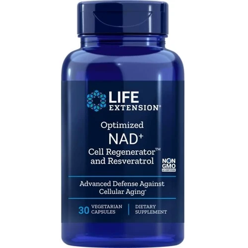 Life Extension, Optimized NAD+ Cell Regenerator, Life Extension, 30 Capsules (LEX-23483)