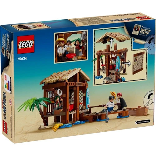 Конструктор LEGO ONE PIECE Хижина в Поселке Ветряков (75636)