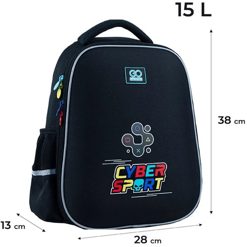 Рюкзак GoPack Education напівкаркасний 165M-5 Cyber Sport (GO24-165M-5) фото 14