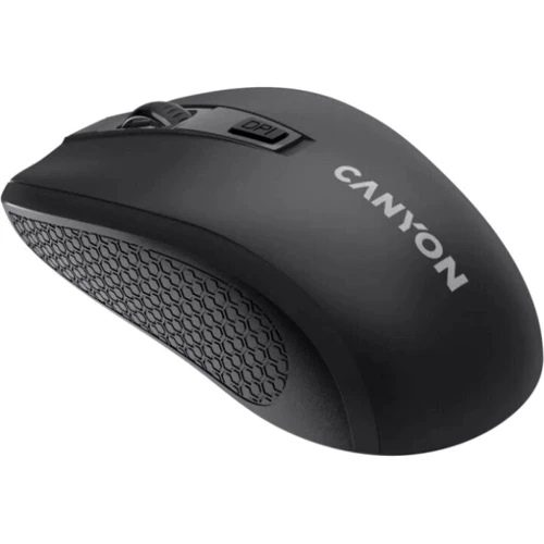 Мышь Canyon MW-7 Wireless Black (CNE-CMSW07B): Тип сенсора оптический
