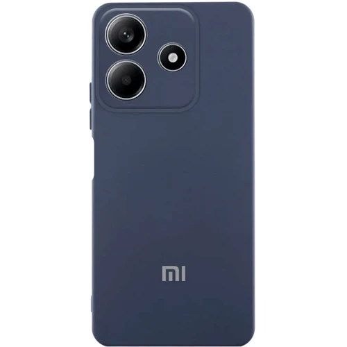 

Lakshmi Silicone Case with Logo Full Camera Midnight Blue for Xiaomi Redmi Note 14 5G