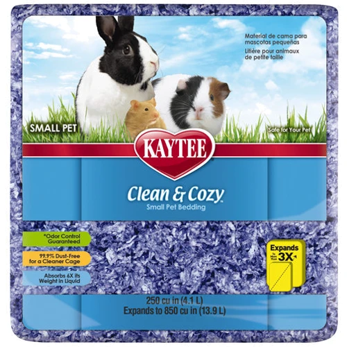 Целлюлозная подстилка для грызунов Kaytee Clean&Cozy Purple Фиолетовая 790 г (4.1 л) (071859000312)