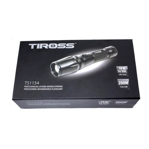Фонарь туристический Фонарь аккумуляторный Tiross TS1154: Световой поток, лм 900