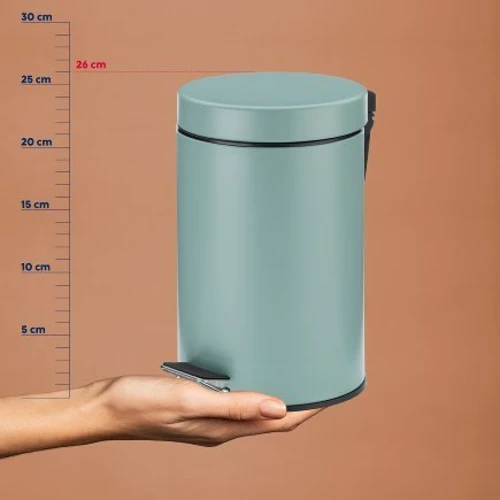 Відро для сміття KELA Monaco зелений нефрит 3 л (24287)