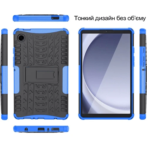 Аксесуар для планшетних ПК BeCover Shockproof Stand Case Blue для Samsung X133/X135 Galaxy Tab A11 (713946)
