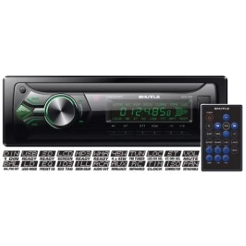 SHUTTLE SUD-368 Black/Green