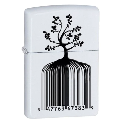 Зажигалка Zippo 214 Identity Tree Barcode (28296)