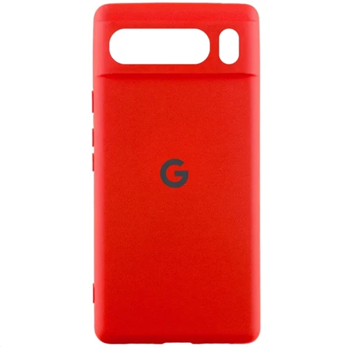 Чехол для телефонов Lakshmi Premium Silicone Case with Logo Full Camera Red for Google Pixel 8 Pro