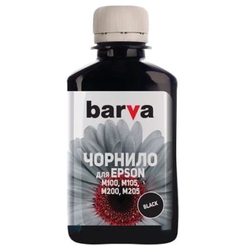 Чернила Barva EPSON M100/M105/M200/M205 (T77414) 180г BLACK SOFT Pigment (M100-407)