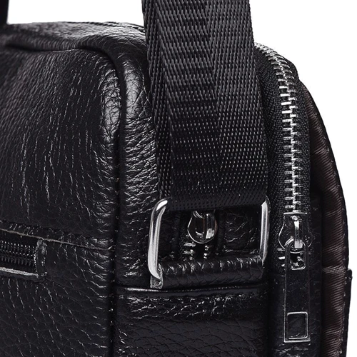 Мужская сумка через плечо Keizer черная (K15206-black): Тип Сумки