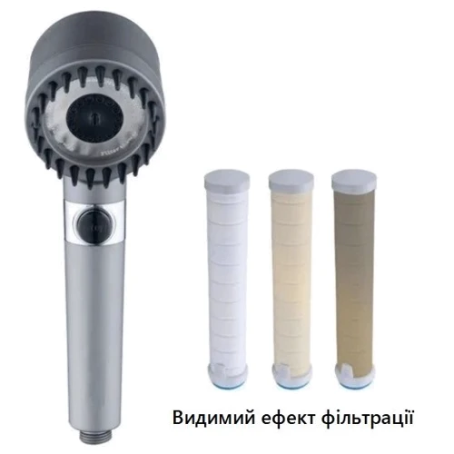 Багатофункціональна насадка для душу Lefton NES-334: Тип Ручная лейка