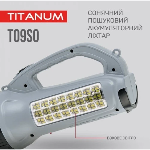 Ліхтар туристичний TITANUM TLF-T09SO: Світлодіоди LED