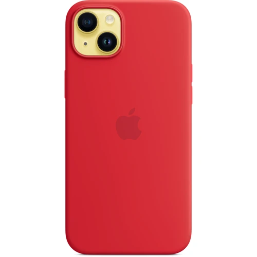 Чехол для iPhone Apple iPhone 14 Plus Silicone Case with MagSafe - (PRODUCT)RED (MW513ZE/A) фото 5