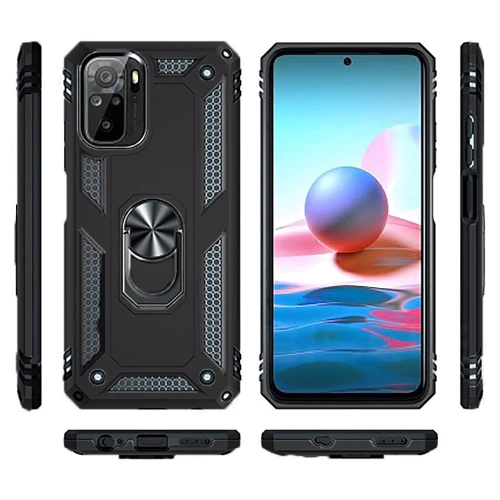 Чехол для телефонов BeCover Military Black for Xiaomi Redmi Note 10 / Note 10s (706062): Совместимость Xiaomi Redmi Note 10 / Note 10s