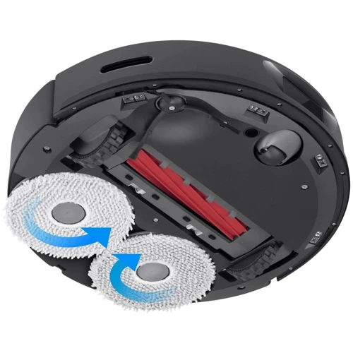 Робот-пилосос Xiaomi Roborock Q Revo Black: Додатково Удаленное управление, Станция самоочищения, Обнаружение препятствий, Возврат к уборке после подзарядки, Построение карты передвижения, Виртуальная стена