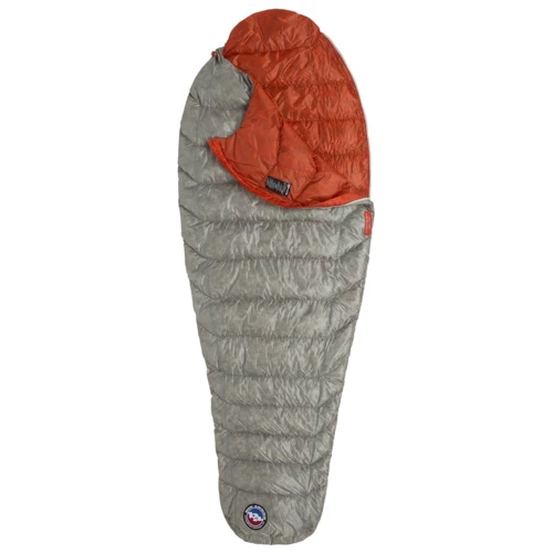 Спальний мішок Big Agnes Pluton Ul 40 (850 Downtek) Regular gray/pumpkin - LEFT: Тип кокон
