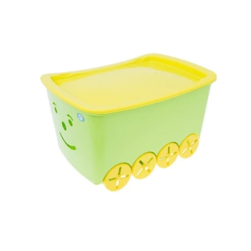 Ящик для игрушек Tega Play 52L BQ-005 (light green-yellow): Производитель Tega