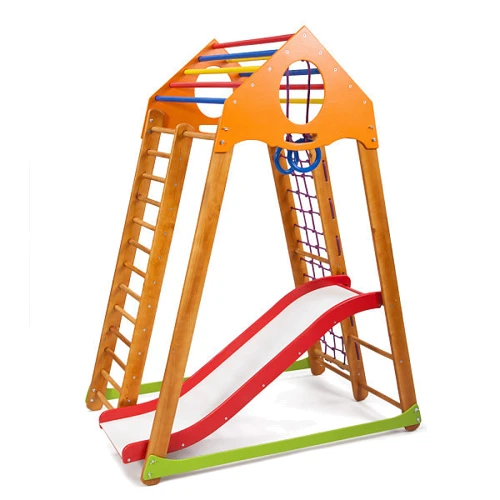 Детский спортивный комплекс SportBaby BambinoWood Plus 1: Назначение для дома