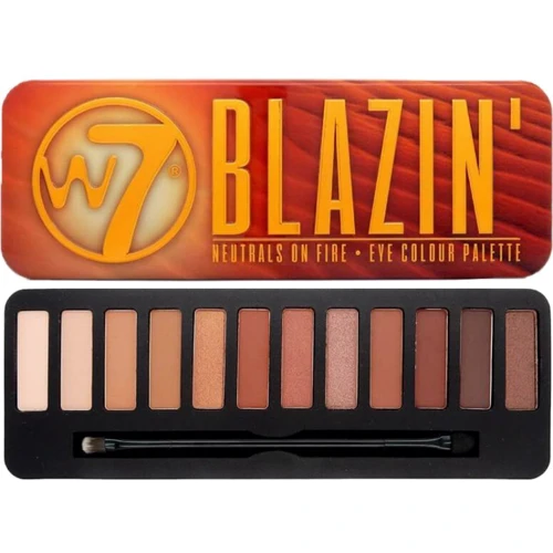 

W7 Blazin' warm nude orange and brown Тени для век 15.6 g