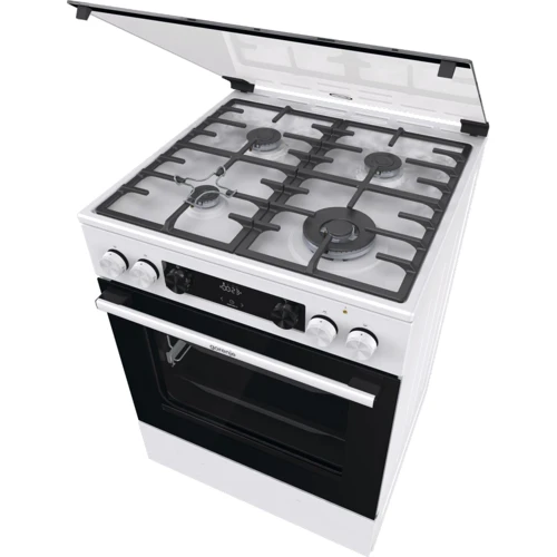 Плита комбинированная Gorenje GKS6C70WA: Количество электрических конфорок нет