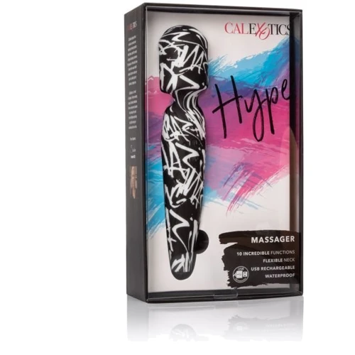 CalExotics Hype Massager универсальный вибромассажер, 21x3.75 см