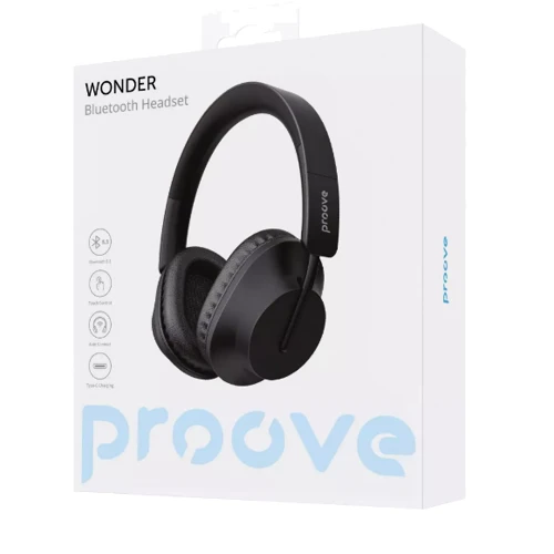 Наушники Proove Wonder Black: Сопротивление наушников (Ом) 32