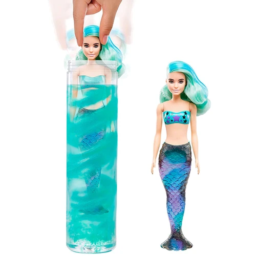 Кукла Barbie Color Reveal Цветное преображение S4 сюрприз (GTP43)