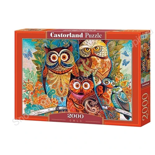 Пазлы Castorland 2000 Совы художника С-200535: Производитель CASTORLAND