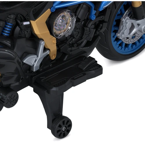 Детский двухколесный электромотоцикл Bambi синий (M 5827EL-4)