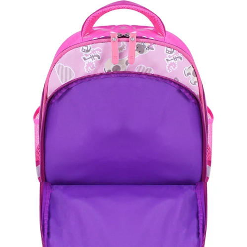 Школьный рюкзак Bagland Mouse 682 малиновый (0051372): Размер M (130-145 см)